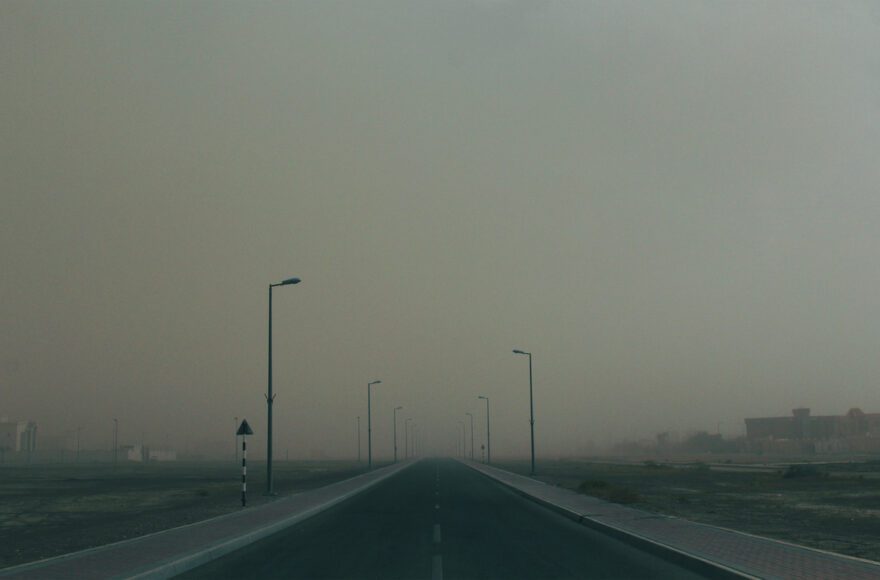 fog street
