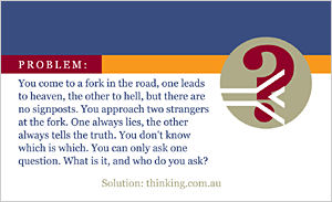 Thinking card front
