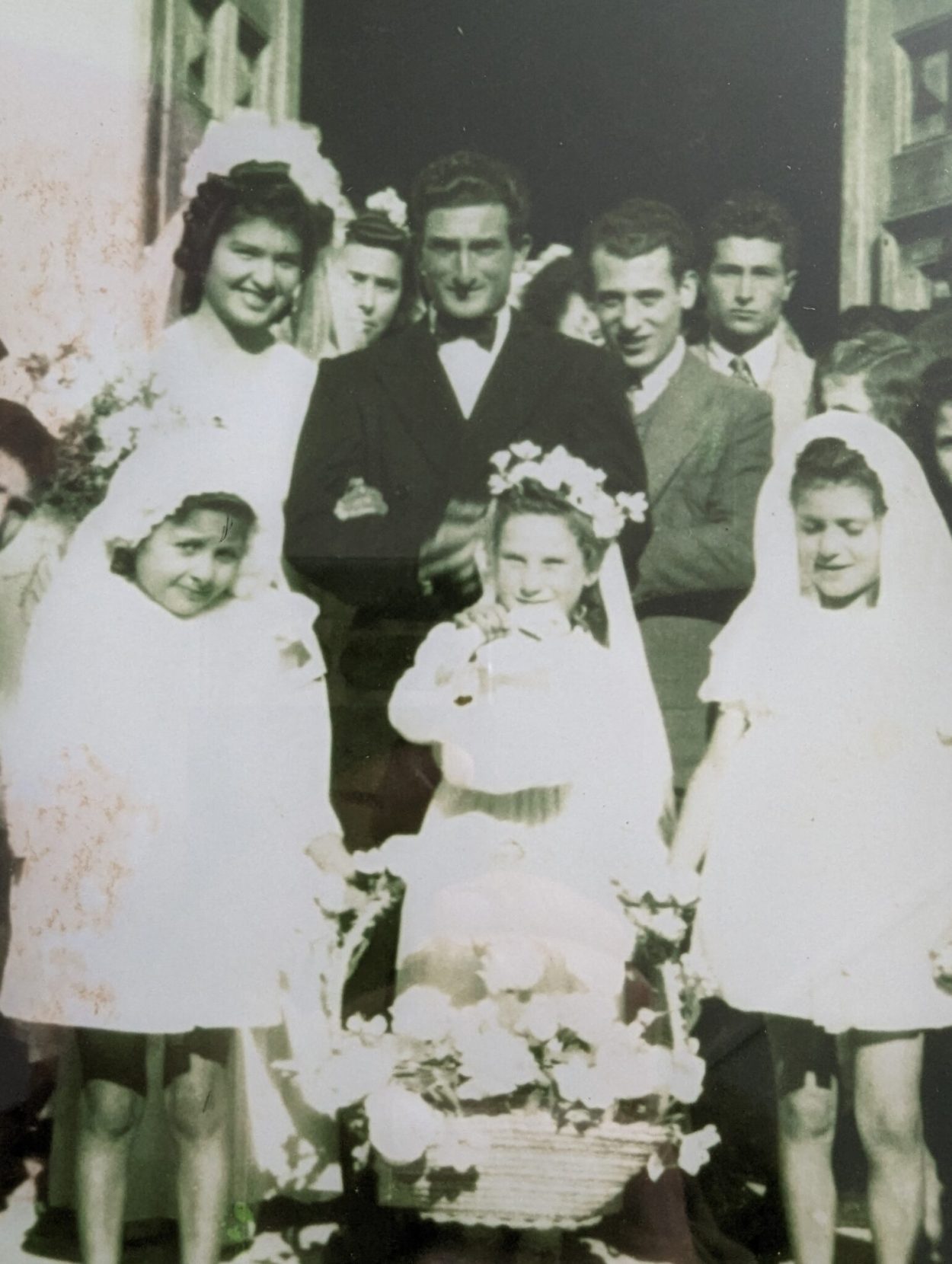 My mother's wedding day